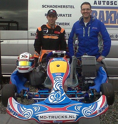Roy Bakker Energy kart FJ Motorsport